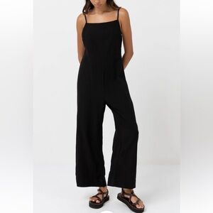 NWT rhythm classic jumpsuit black size medium
